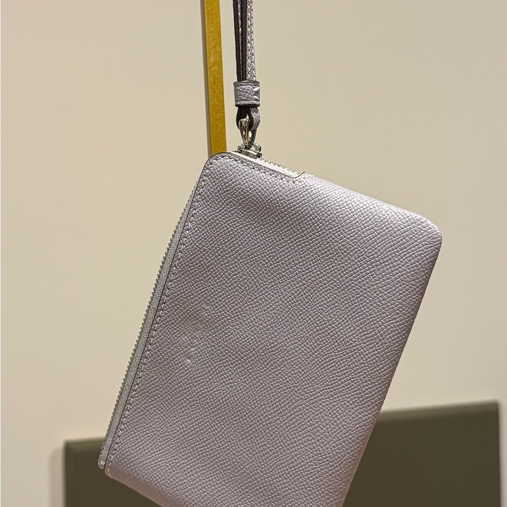 Coach Gray Wristlet
